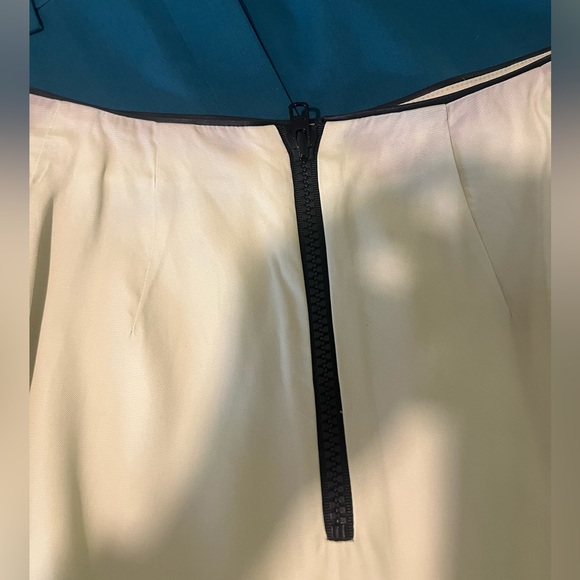 Marni skirt with leather trim A line - Picture 3 of 9